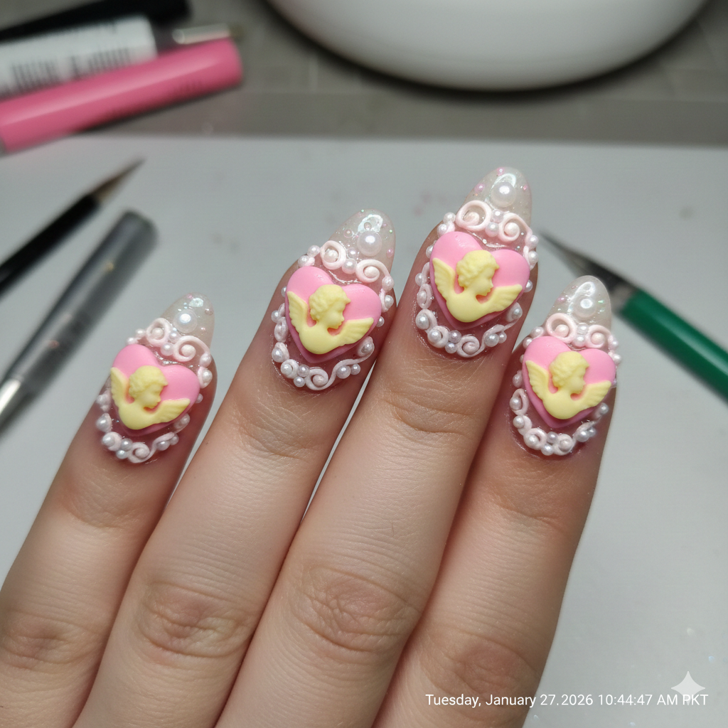 3D Polymer Clay Cameos