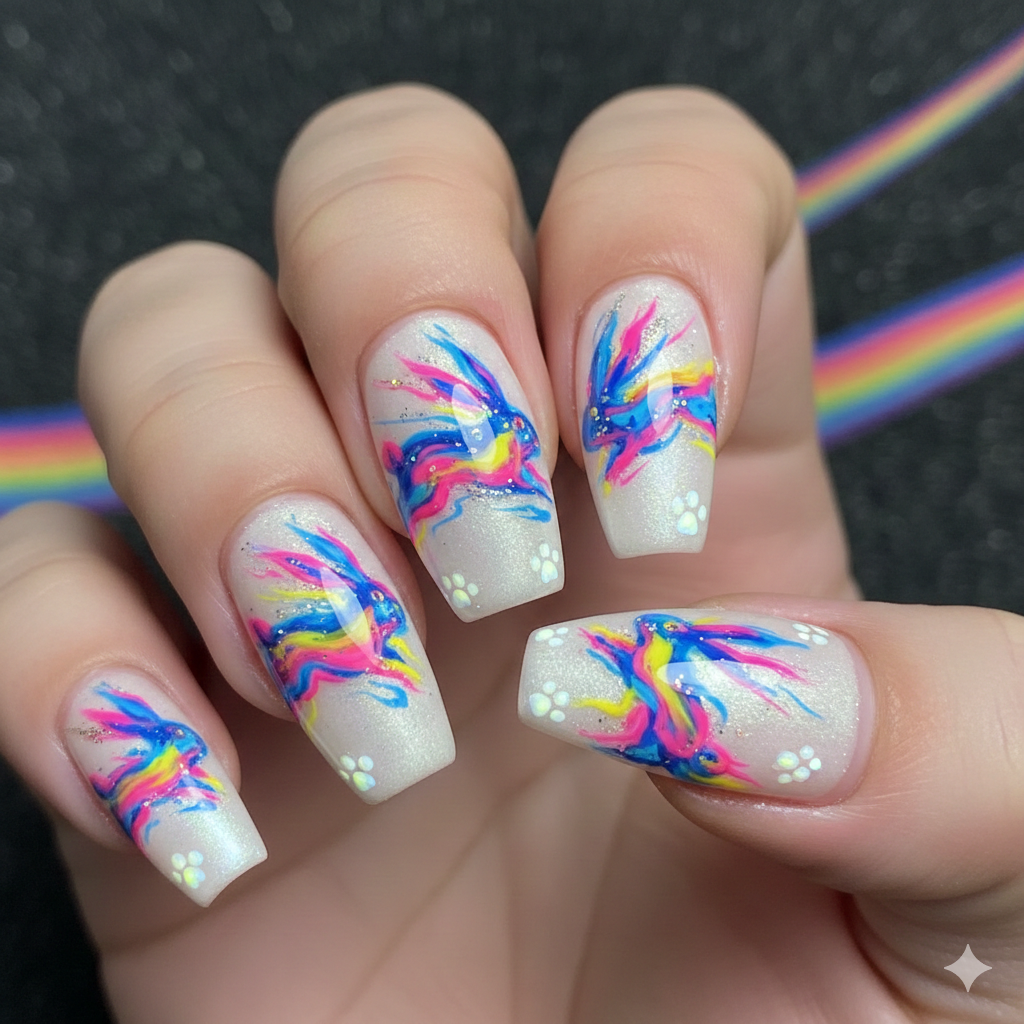 Abstract Bunny Motion