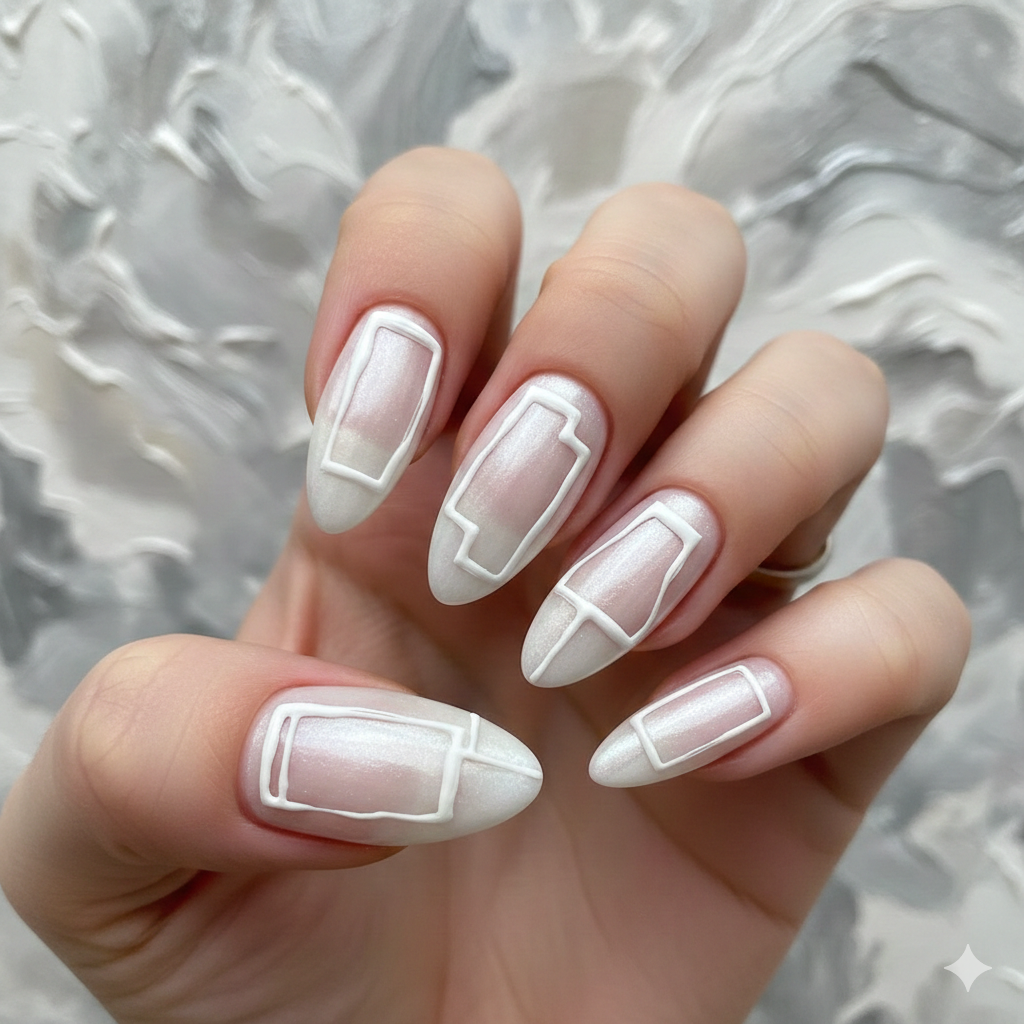 Abstract Frame Nails