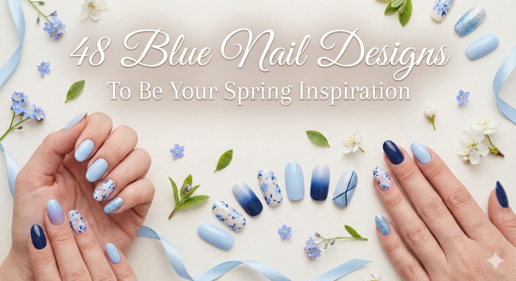 Blue Nail Designs
