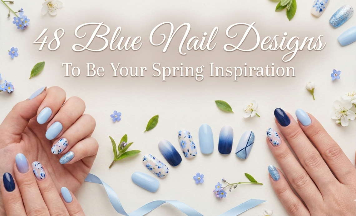 Blue Nail Designs