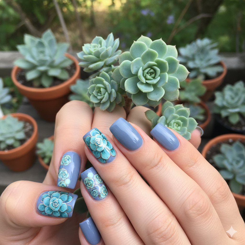 Blue Sage Succulents