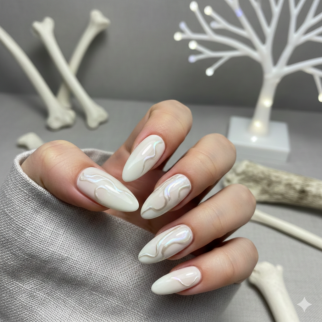 Bone Light Nails