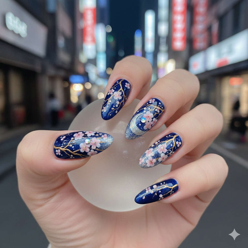 Cherry Blossom Night