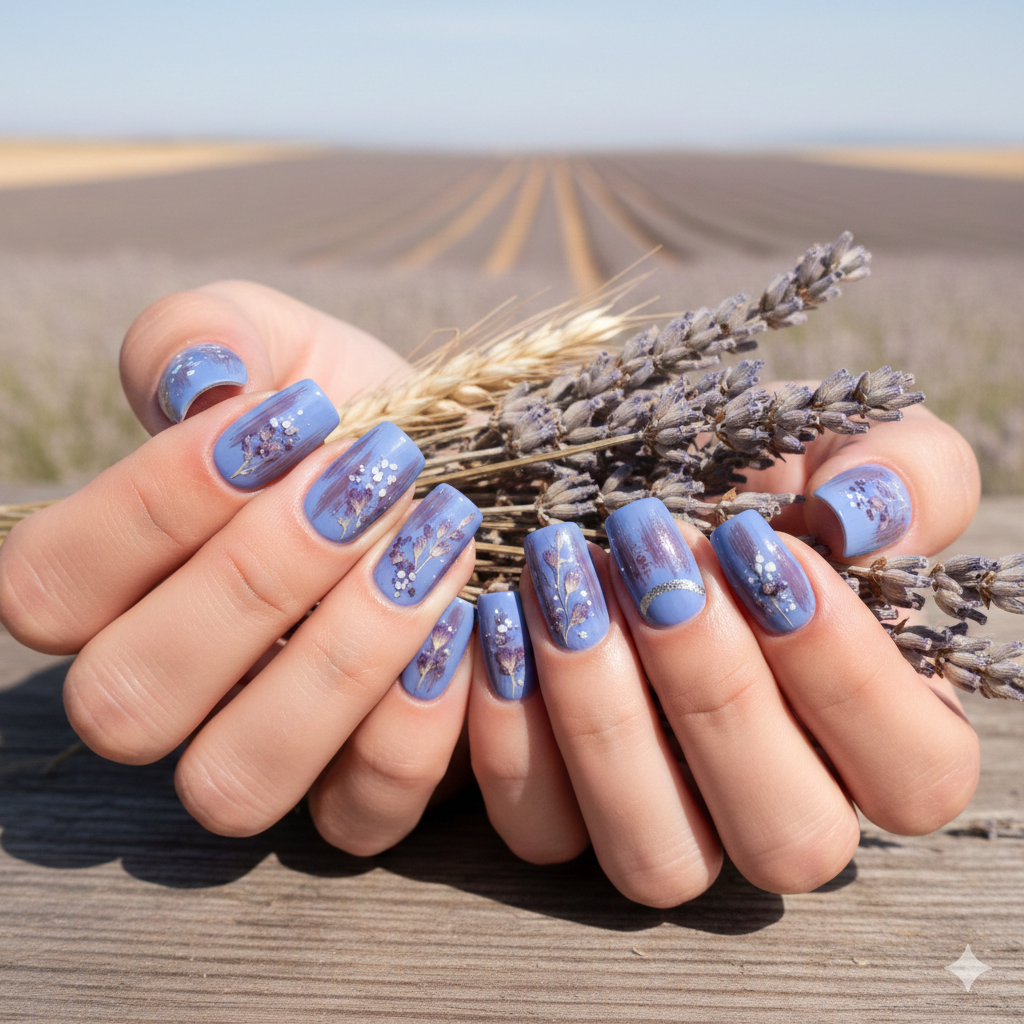 Dried Lavender Fields