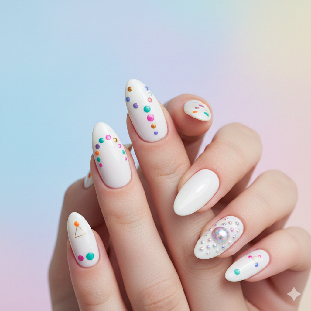 Floating Dot Placement Nails
