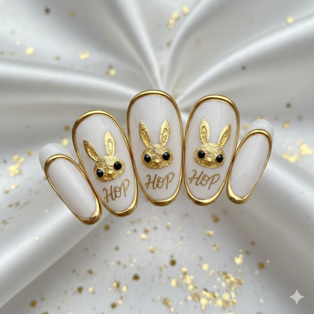Gold-Edged Bunny Details