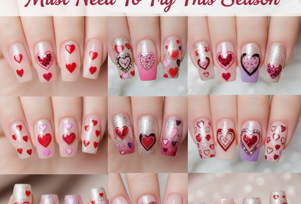 Heart Nail Designs