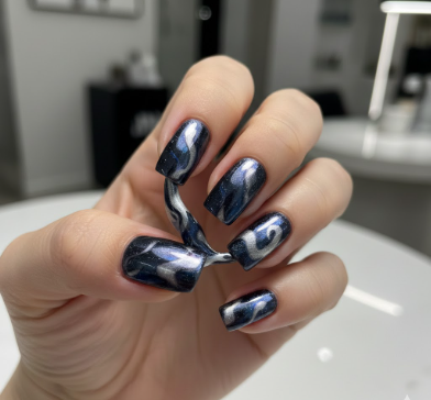 Hidden Magnetic Layer Nails