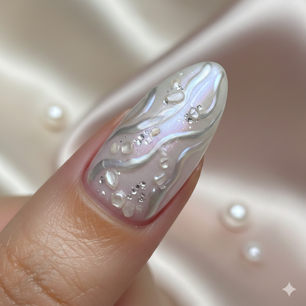 Liquid Pearl Wash Nails