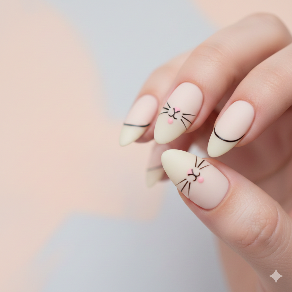 Minimal Rabbit Nose Detail