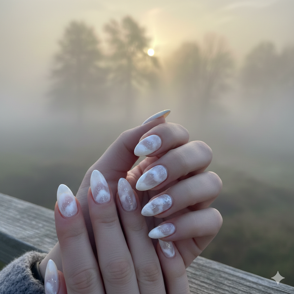 Morning Fog Nails

