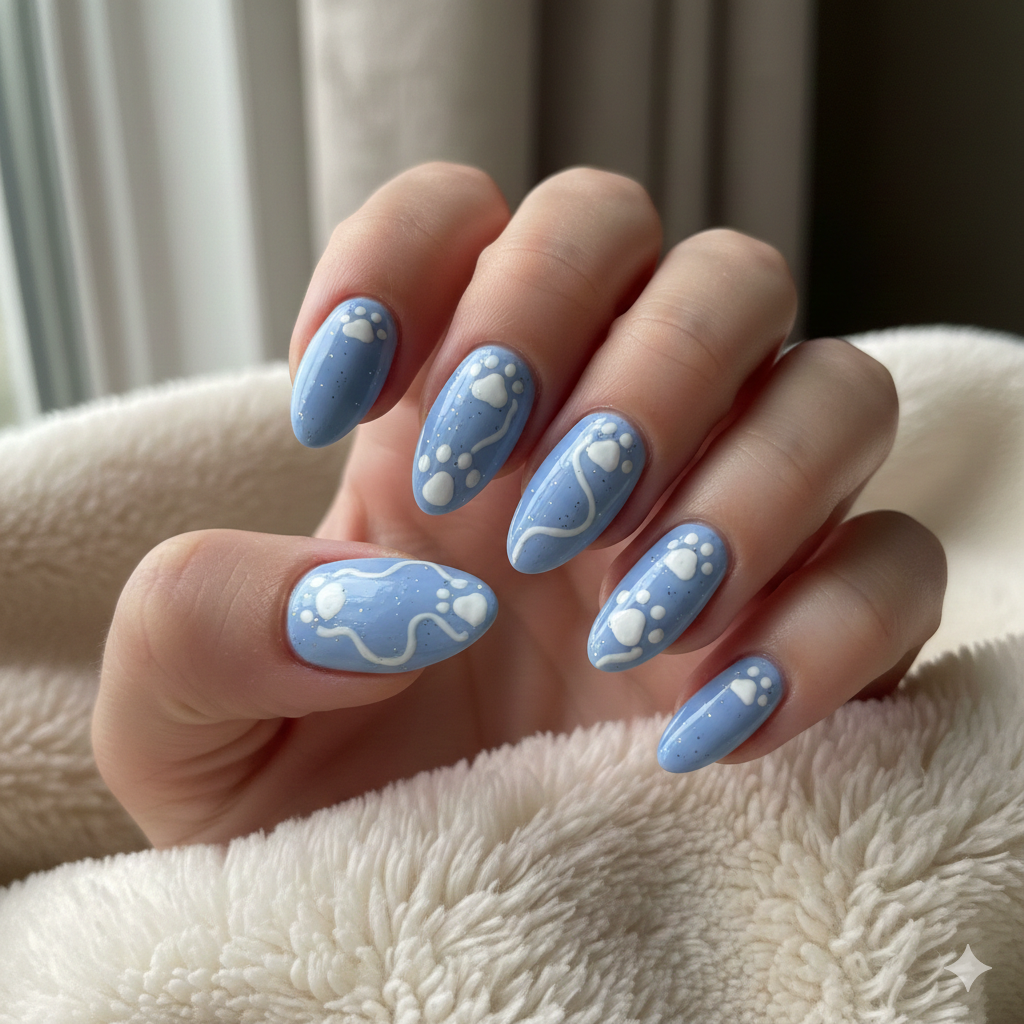 Negative Space Bunny Tracks