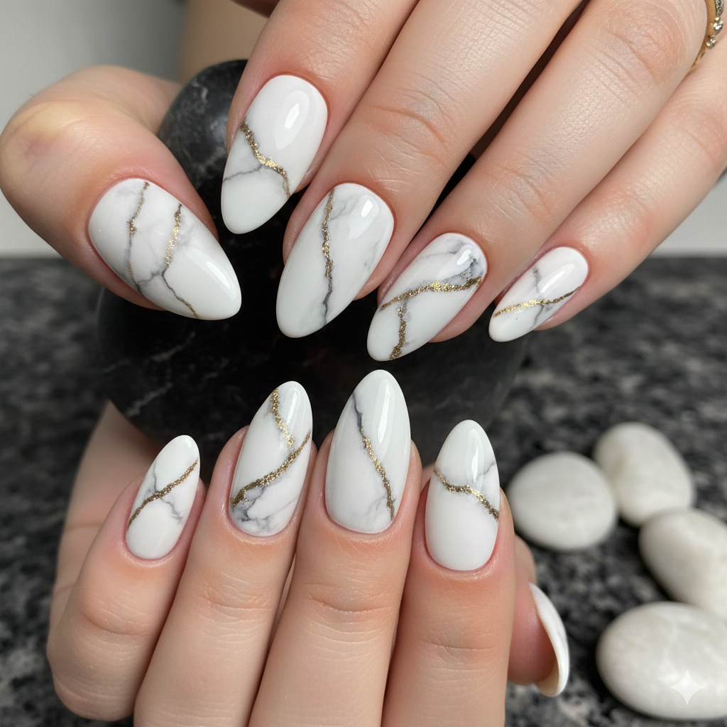 Polished Stone Nails