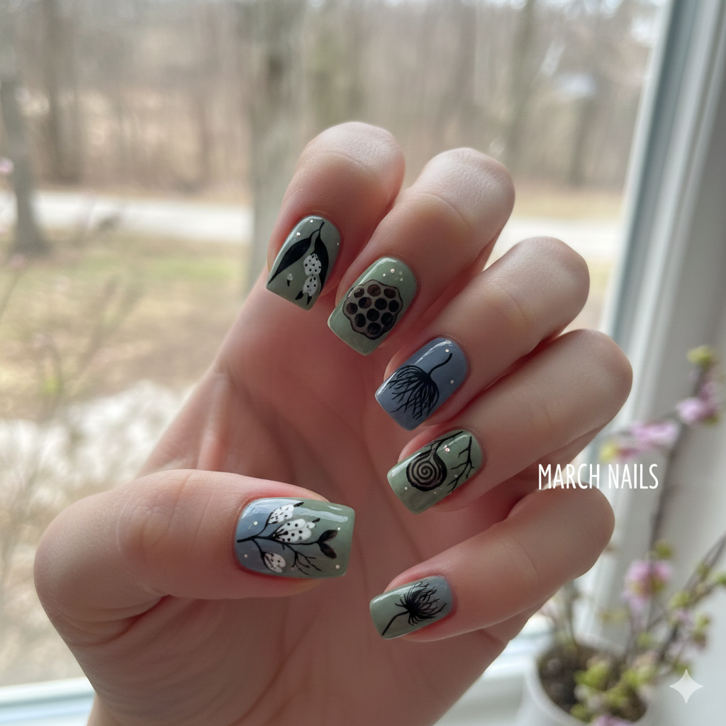Seed Pod Silhouettes