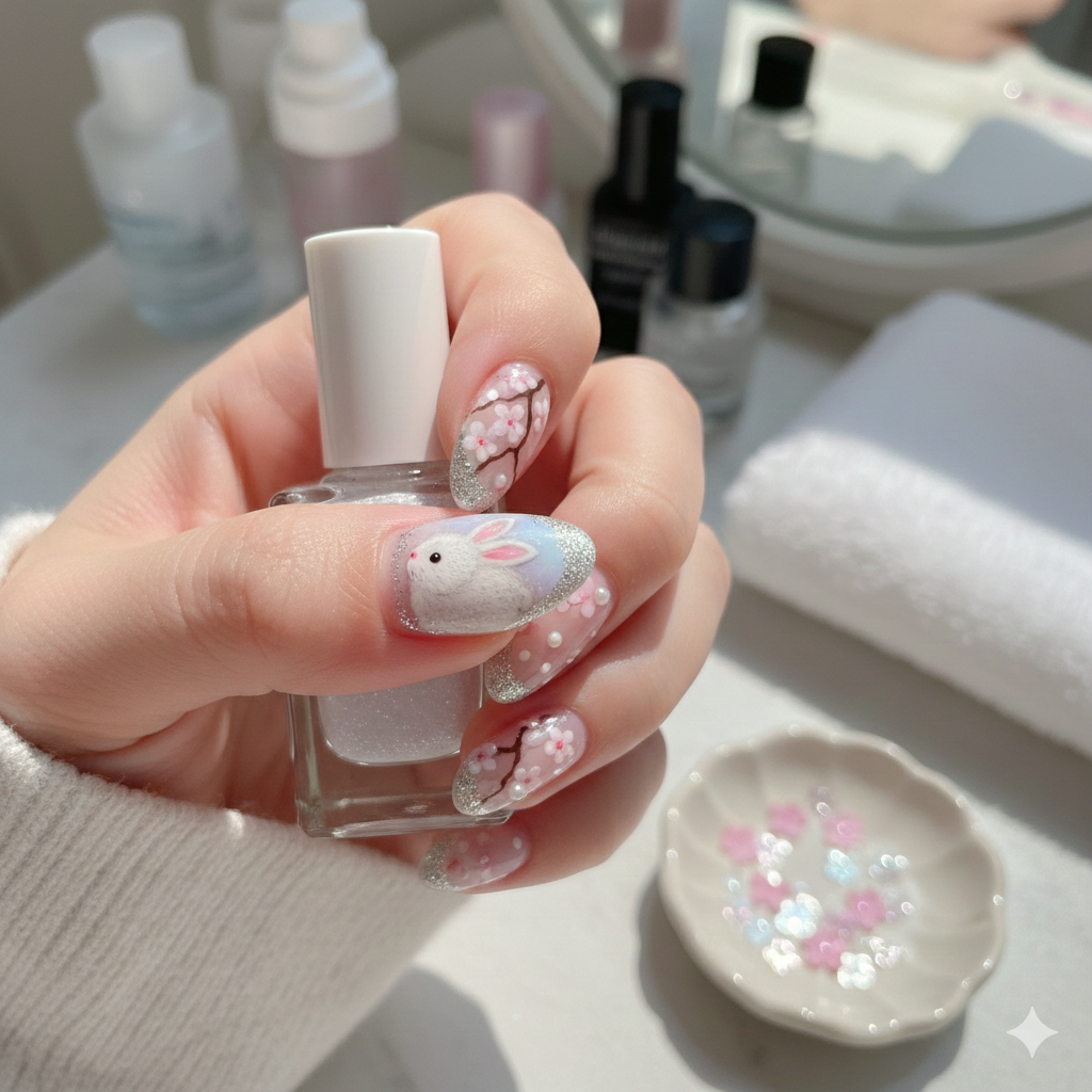 Side-Focused Bunny Art