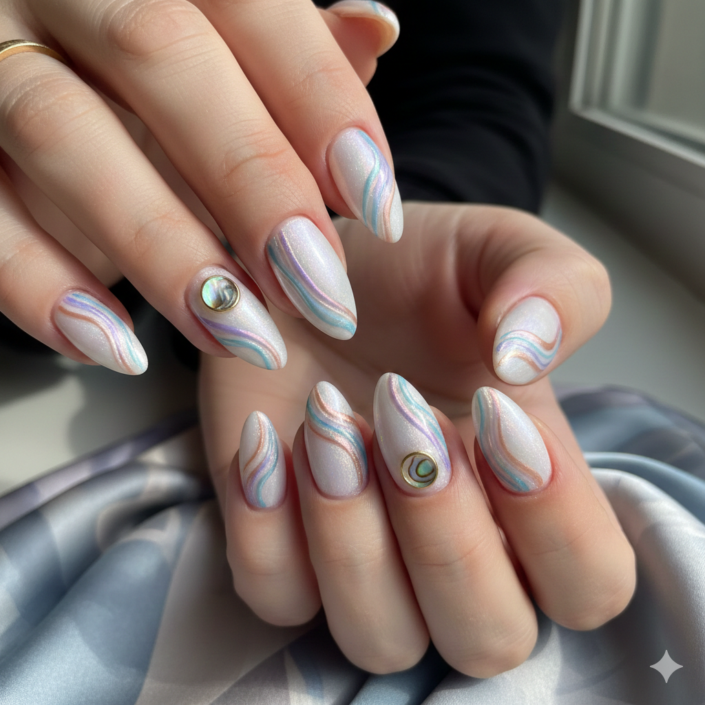 Silk Reflection Nails