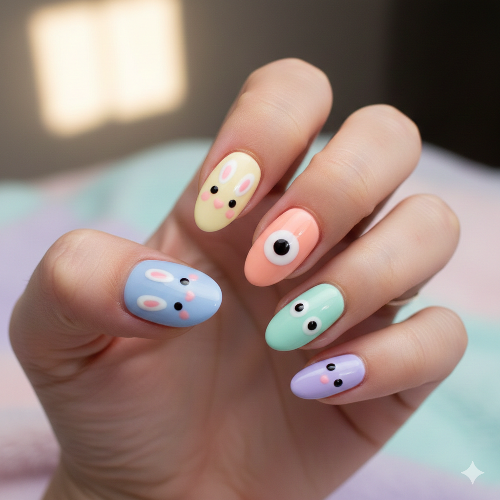 Single Dot Bunny Eyes