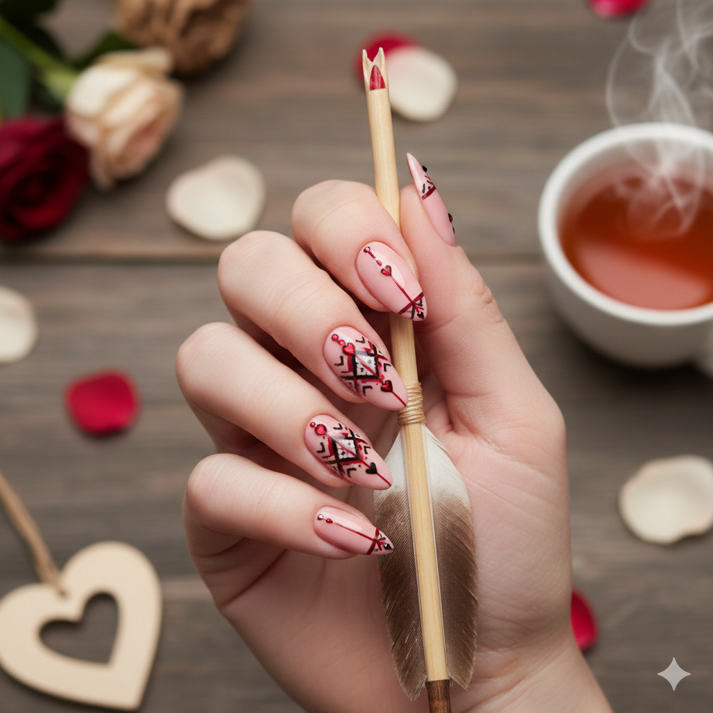 Valentine nail art ideas