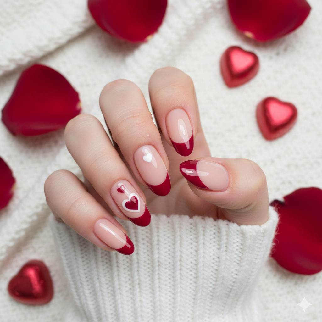 Valentine nail designs
