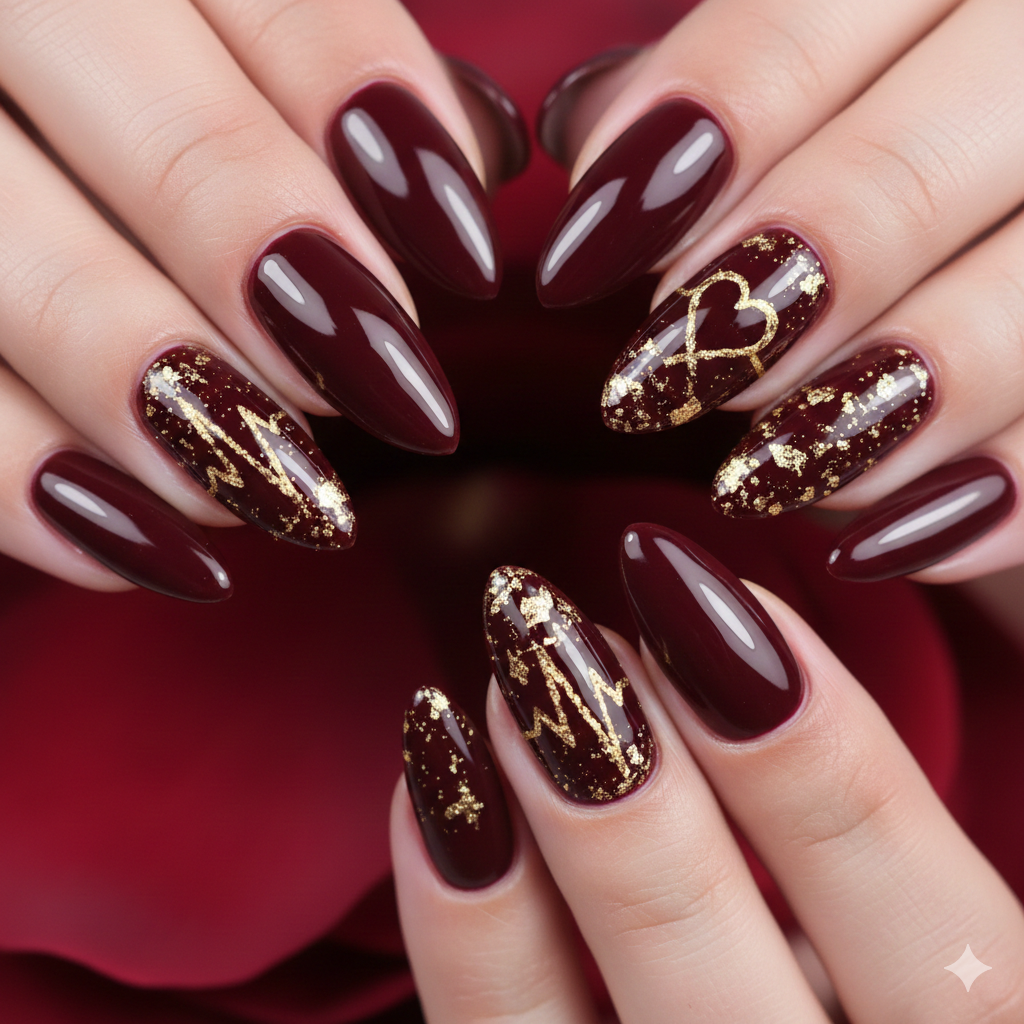 Valentine nails 2026