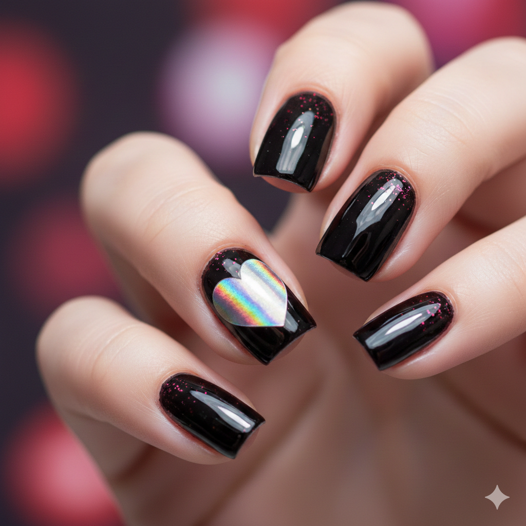 Valentine nails for teens
