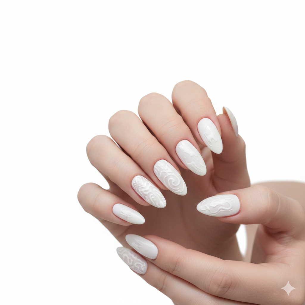 White Void Nails