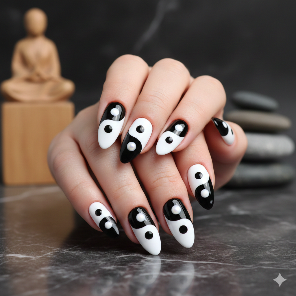 Yin Yang Symbols French