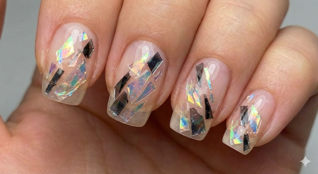 minimalist nail designs for short nails
