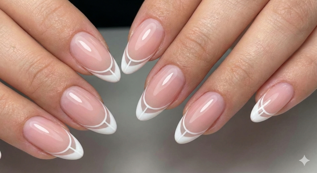 minimalist neutral nail designs