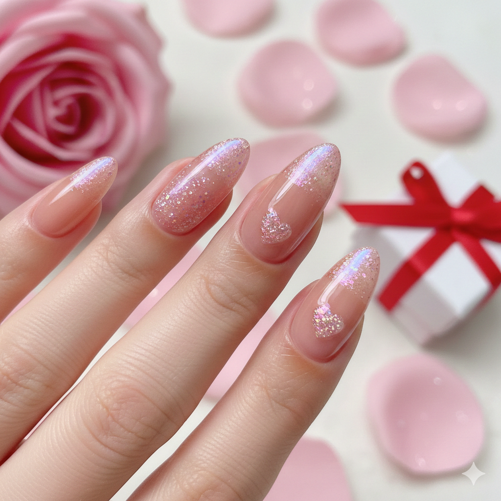 viral Valentine nail ideas
