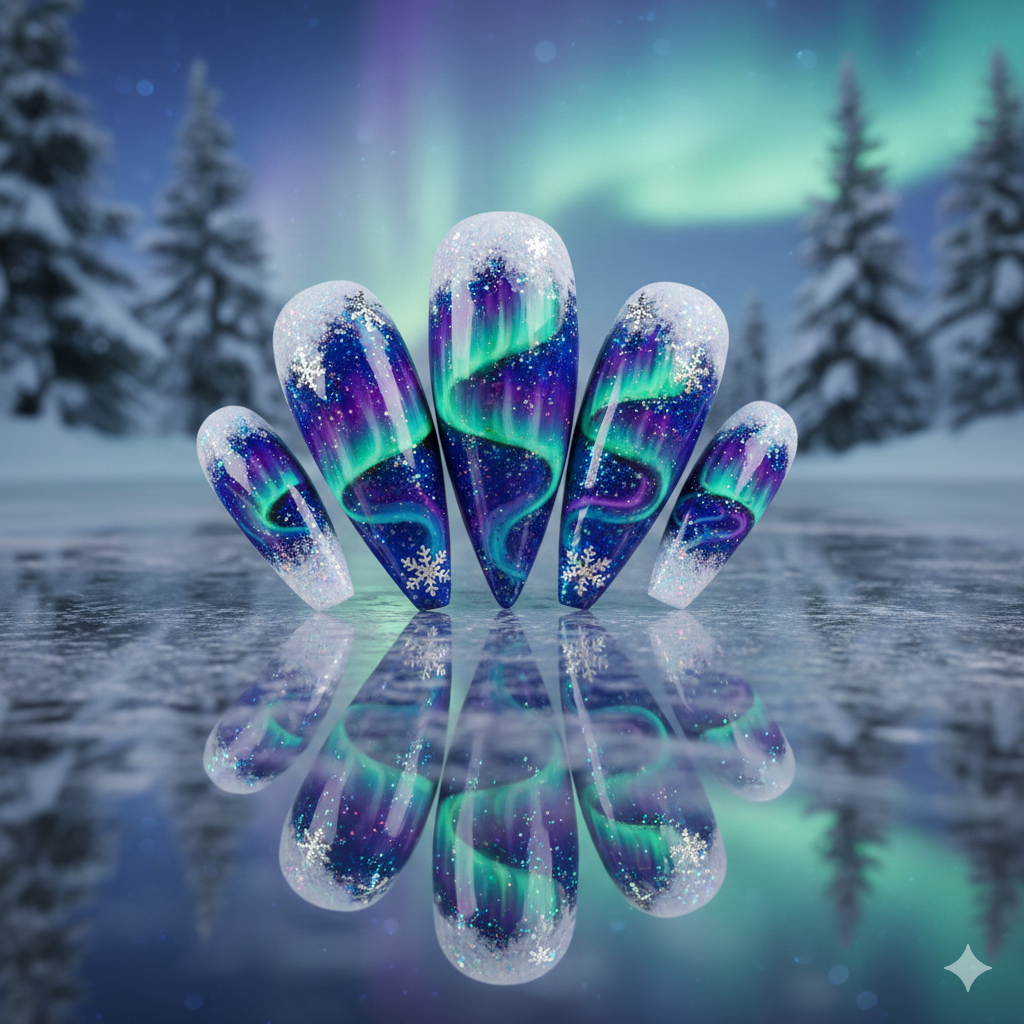 Aurora Borealis Reflection