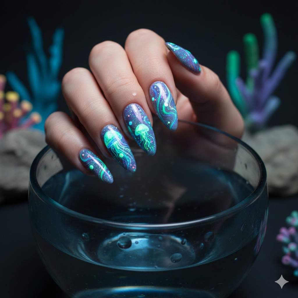 Bioluminescent Deep Sea