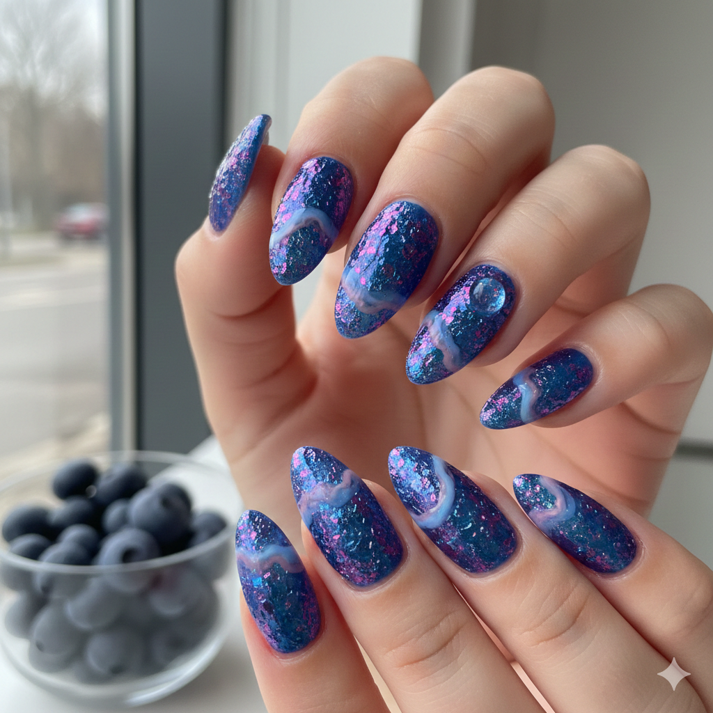 Blue Raspberry Chrome Dust