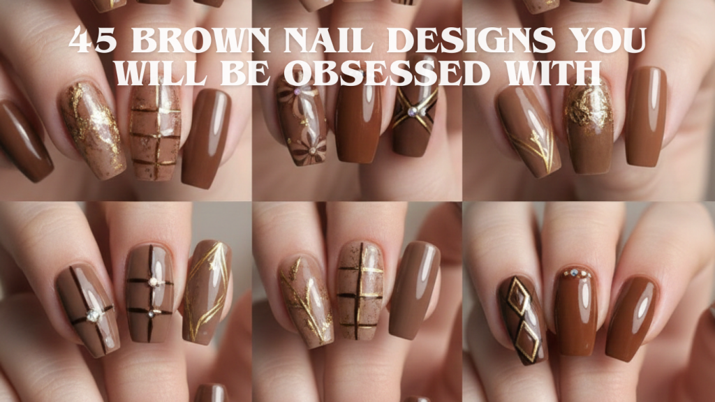 Brown Nail Designs