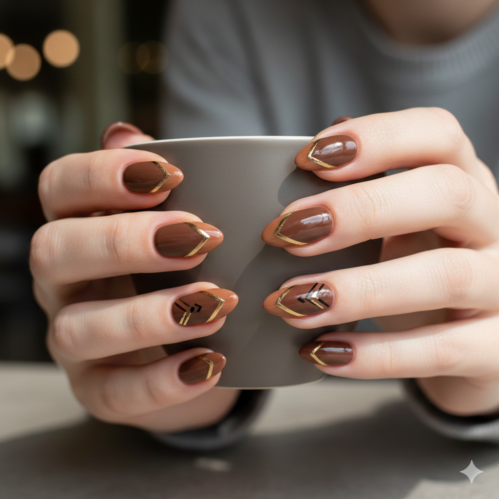 Brown V-Tip (Chevron)