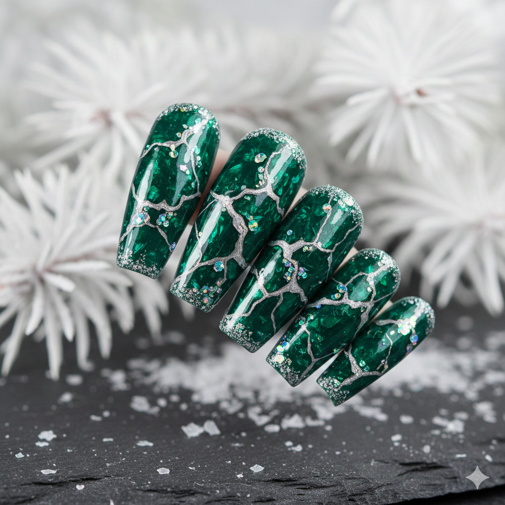 Deep Emerald Fissure