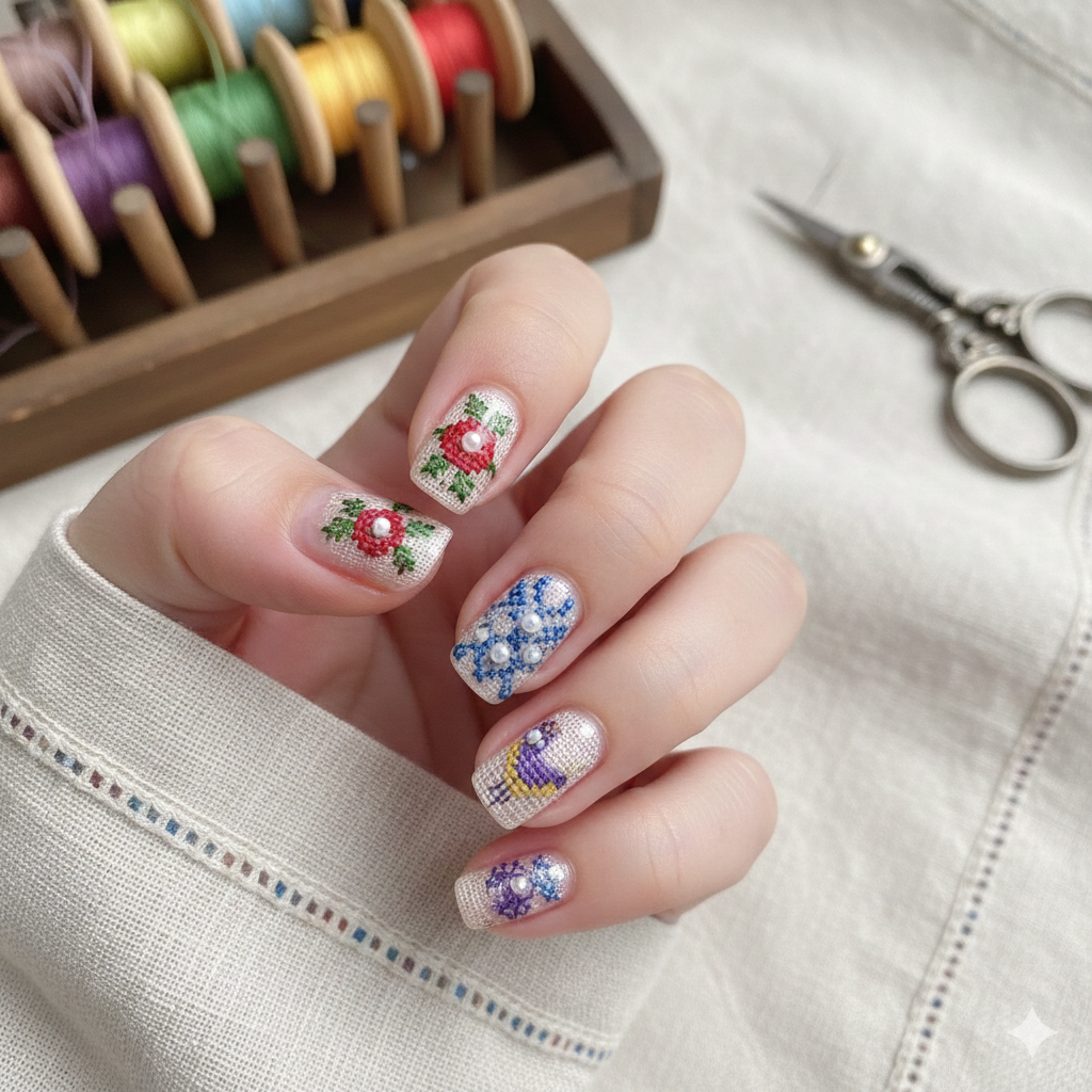 Embroidery Thread Cross-Stitch