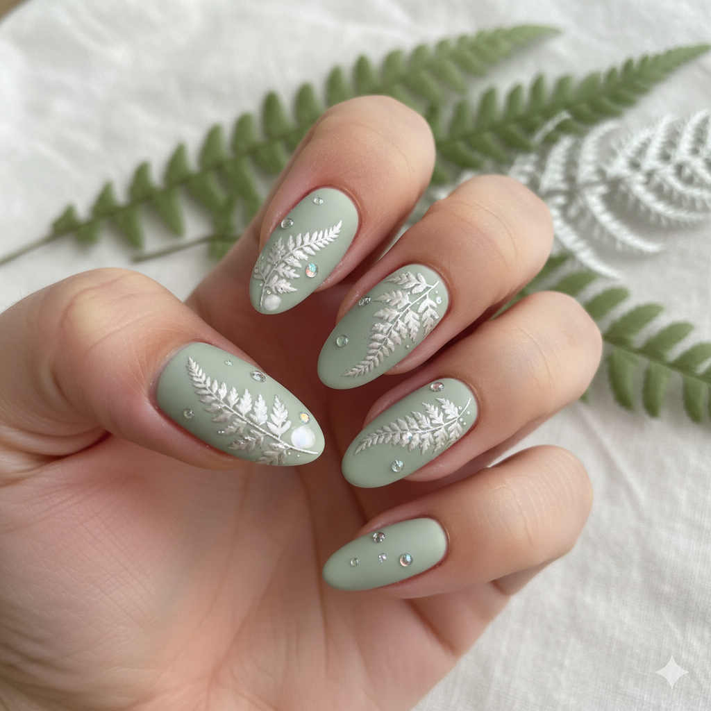 Floating Fern Fronds