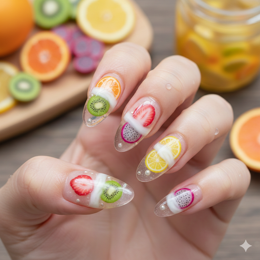 Fruit Slice Jelly Sandwich