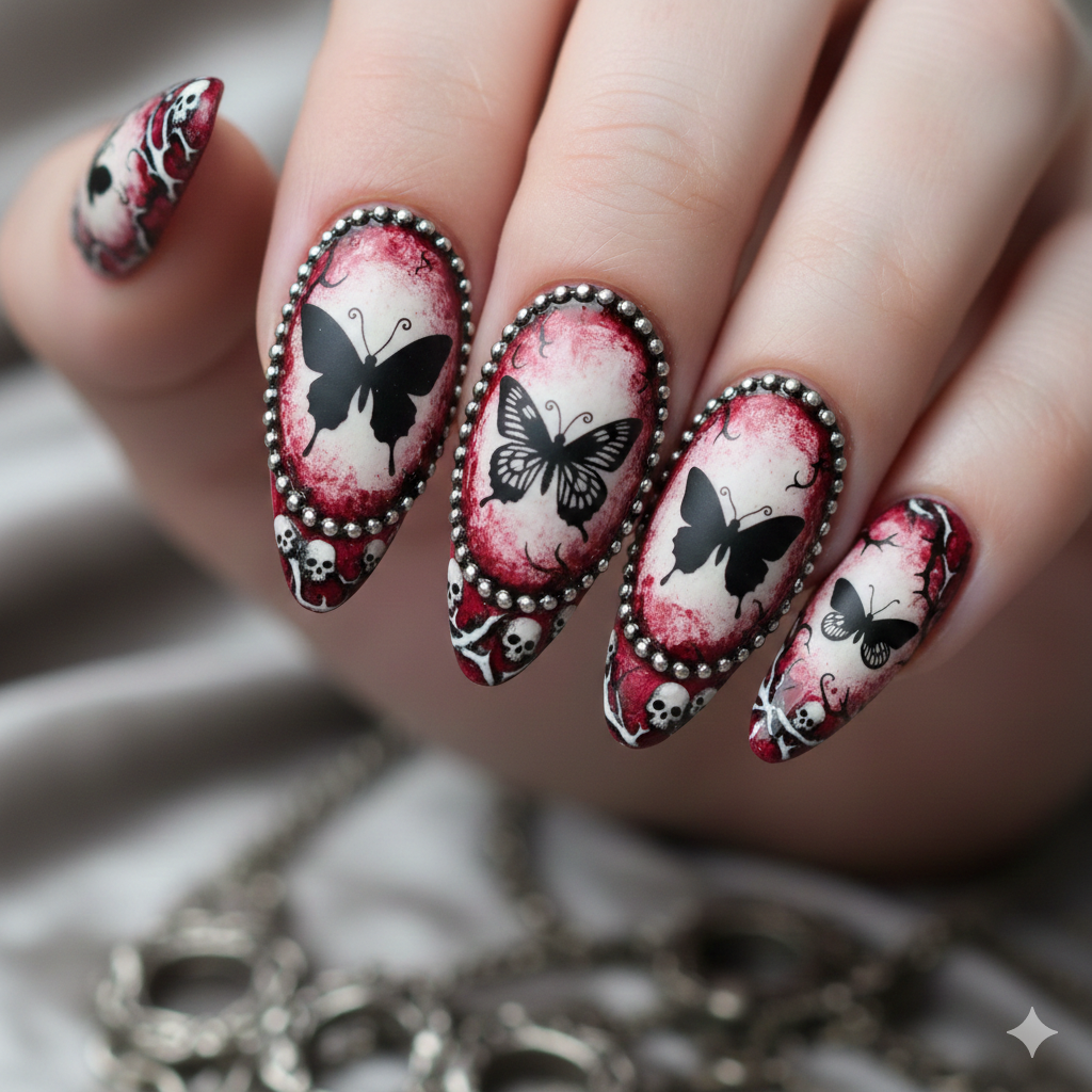 Gothic Cameo Silhouette