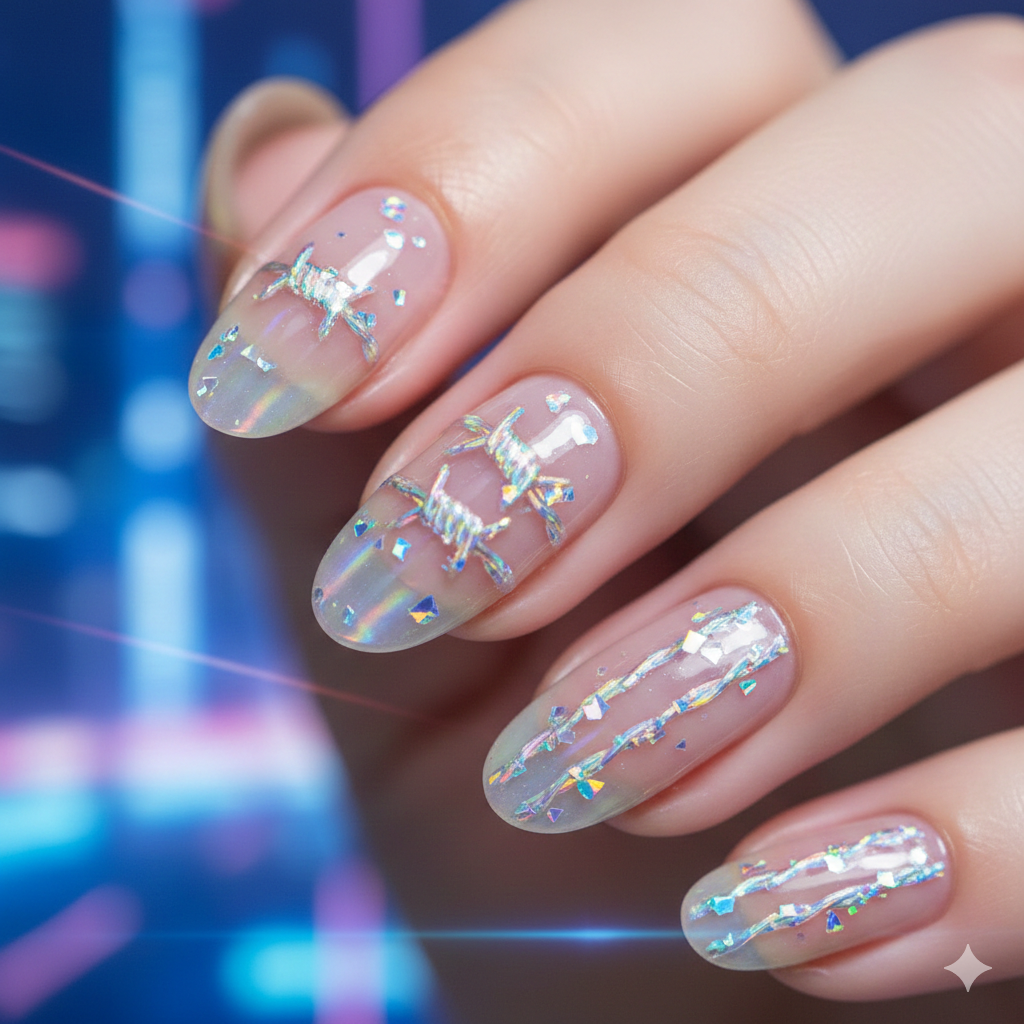 Holographic Barbed Wire