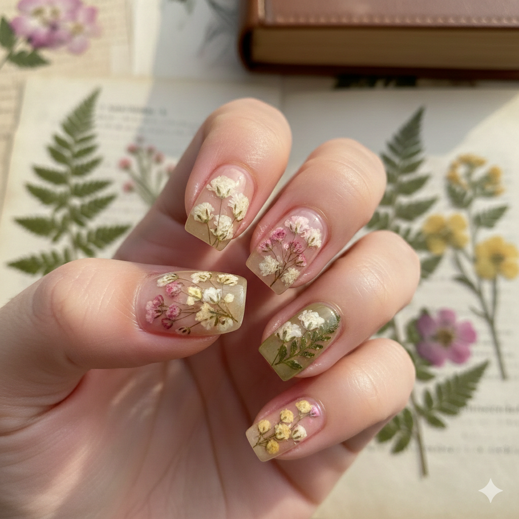 Leaf Litter Pressed Flowers