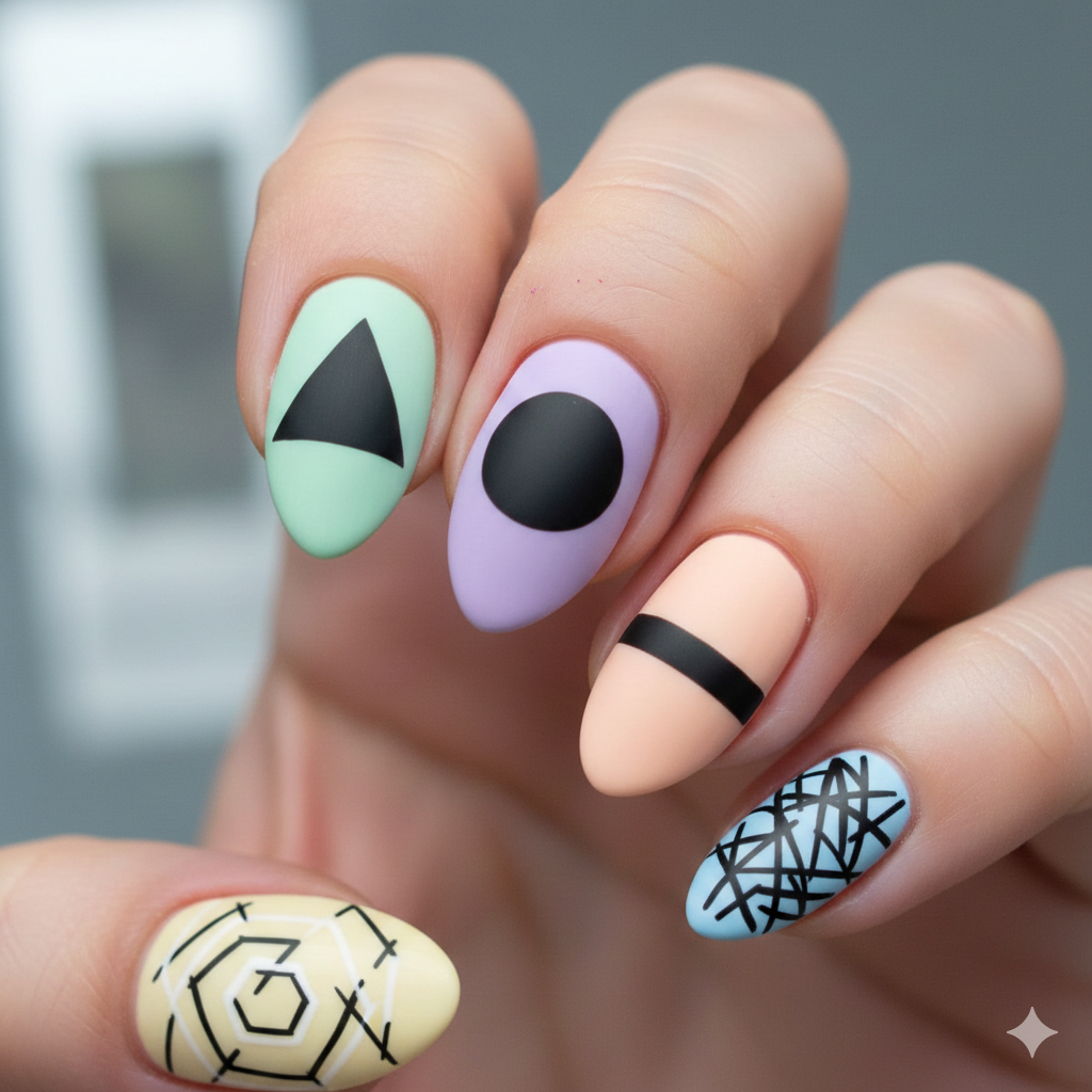 Mismatched Geometric Linework