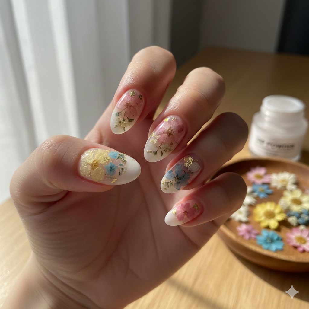 Pressed Flower Encapsulation