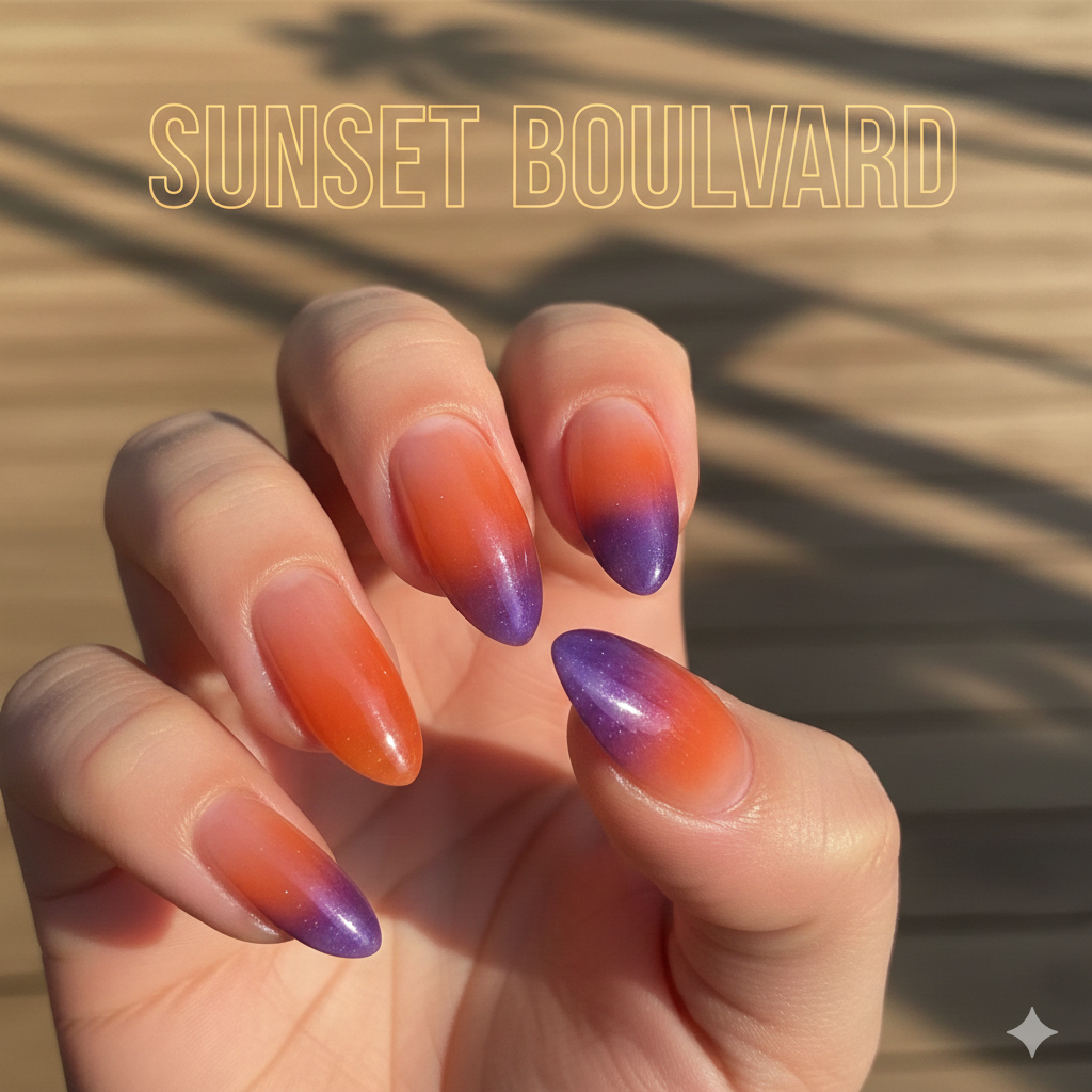 Sunset Boulevard Negative Space