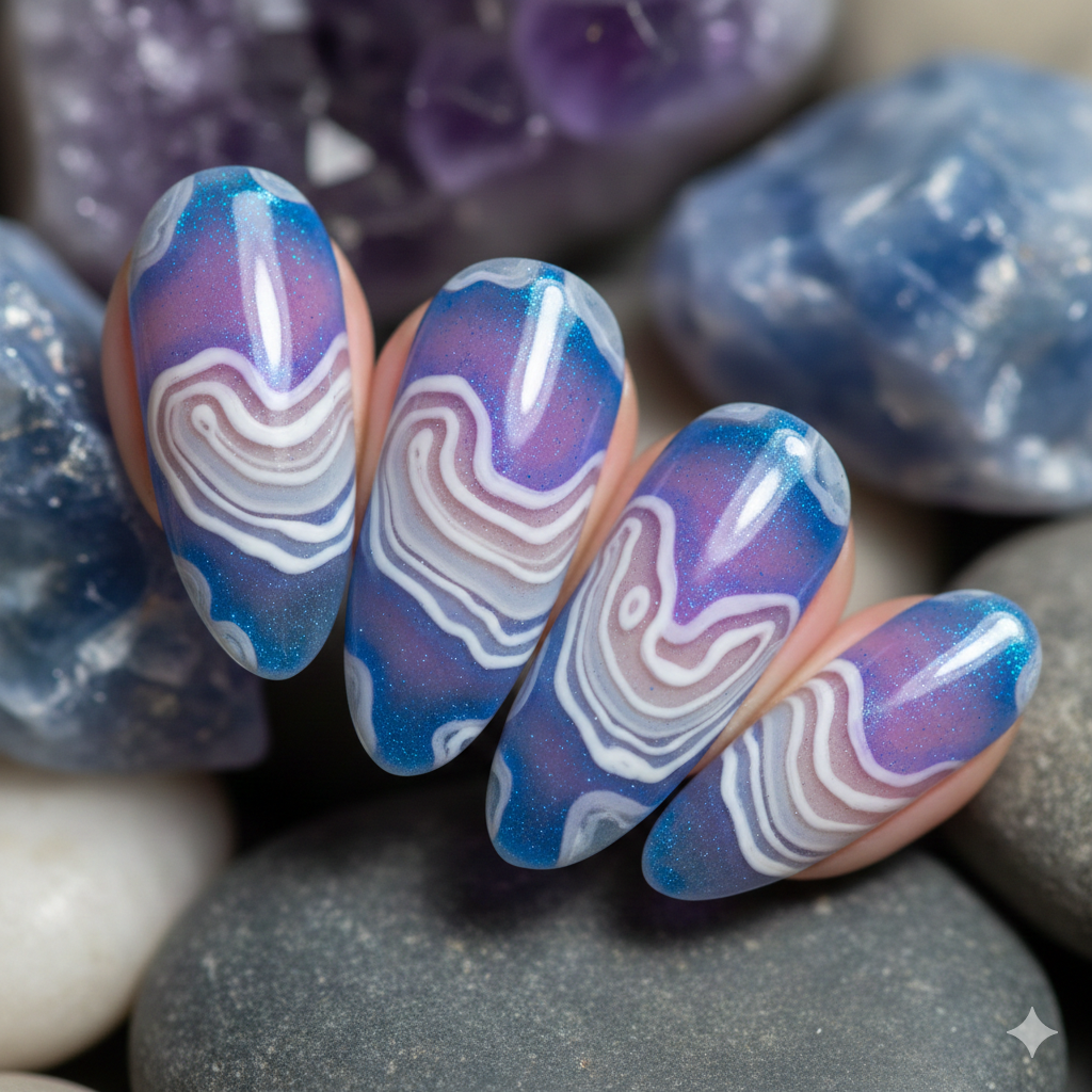 The Agate Stone Slice