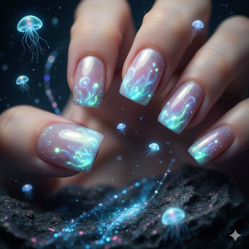 The Bioluminescent Deep Sea Glower