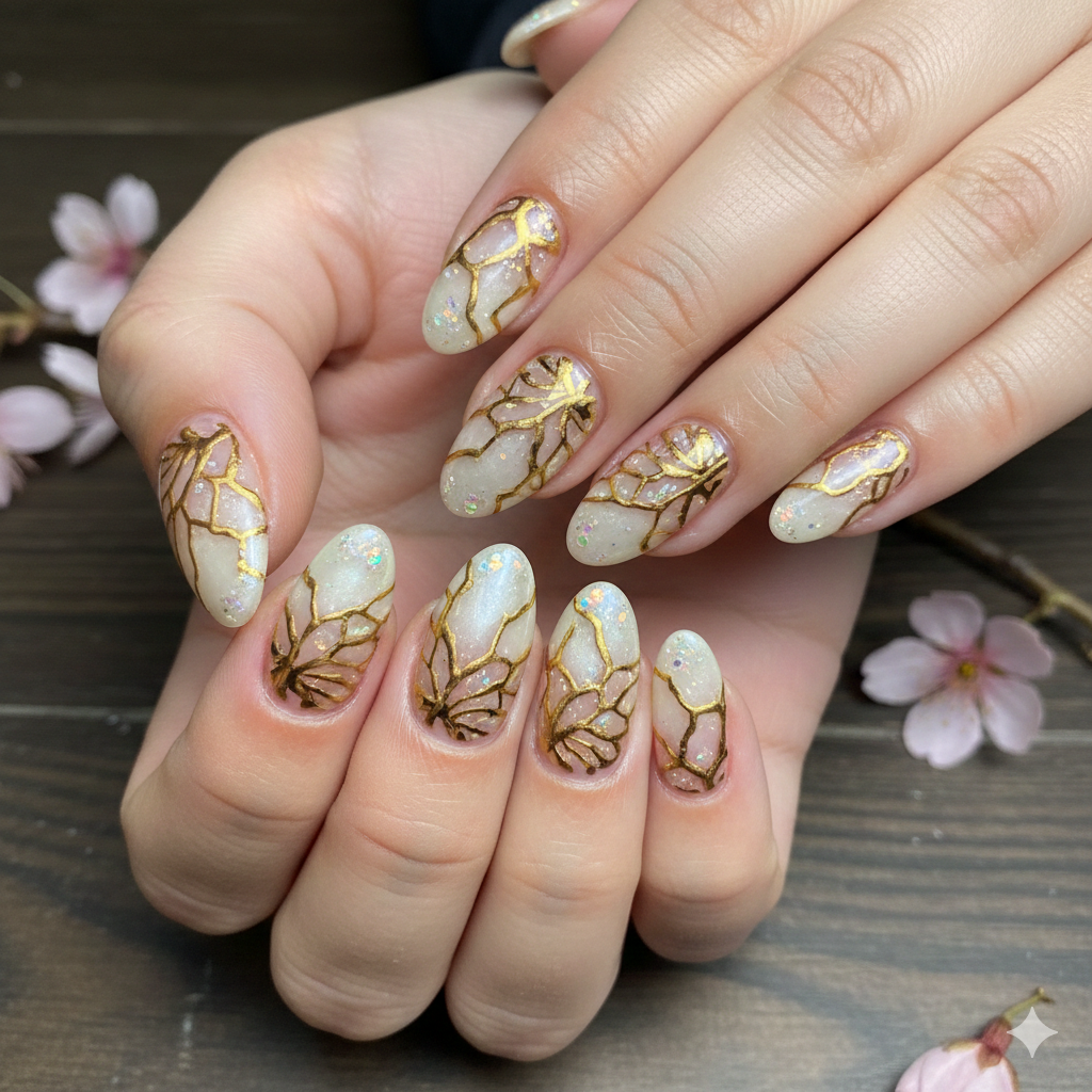 The Broken Wing Gold Kintsugi