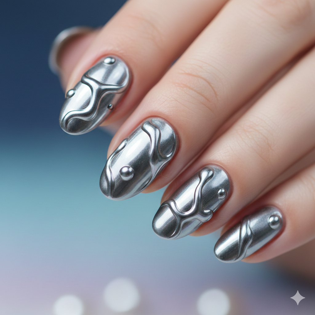 The Liquid Mercury Quicksilver Swirl